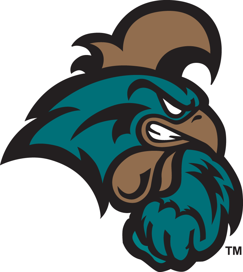 Coastal Carolina Chanticleers 2016-Pres Primary Logo iron on paper